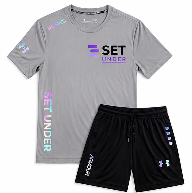Ensemble SetUnder Iridescent — T-shirt + Short